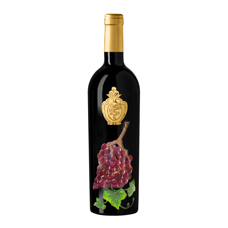 EDIZIONE LIMITATA TERRESTRE 2018 – GRAPPOLO DI UVA - Bottiglia personalizzata (750 ml)